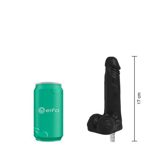 Dildo Uriel Chocolate Nude Compatible Con Lovense Machine