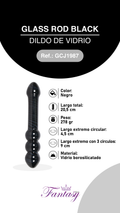 Dildo De Vidrio Onyx