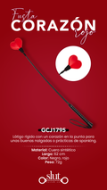 Fusta Corazón Rojo